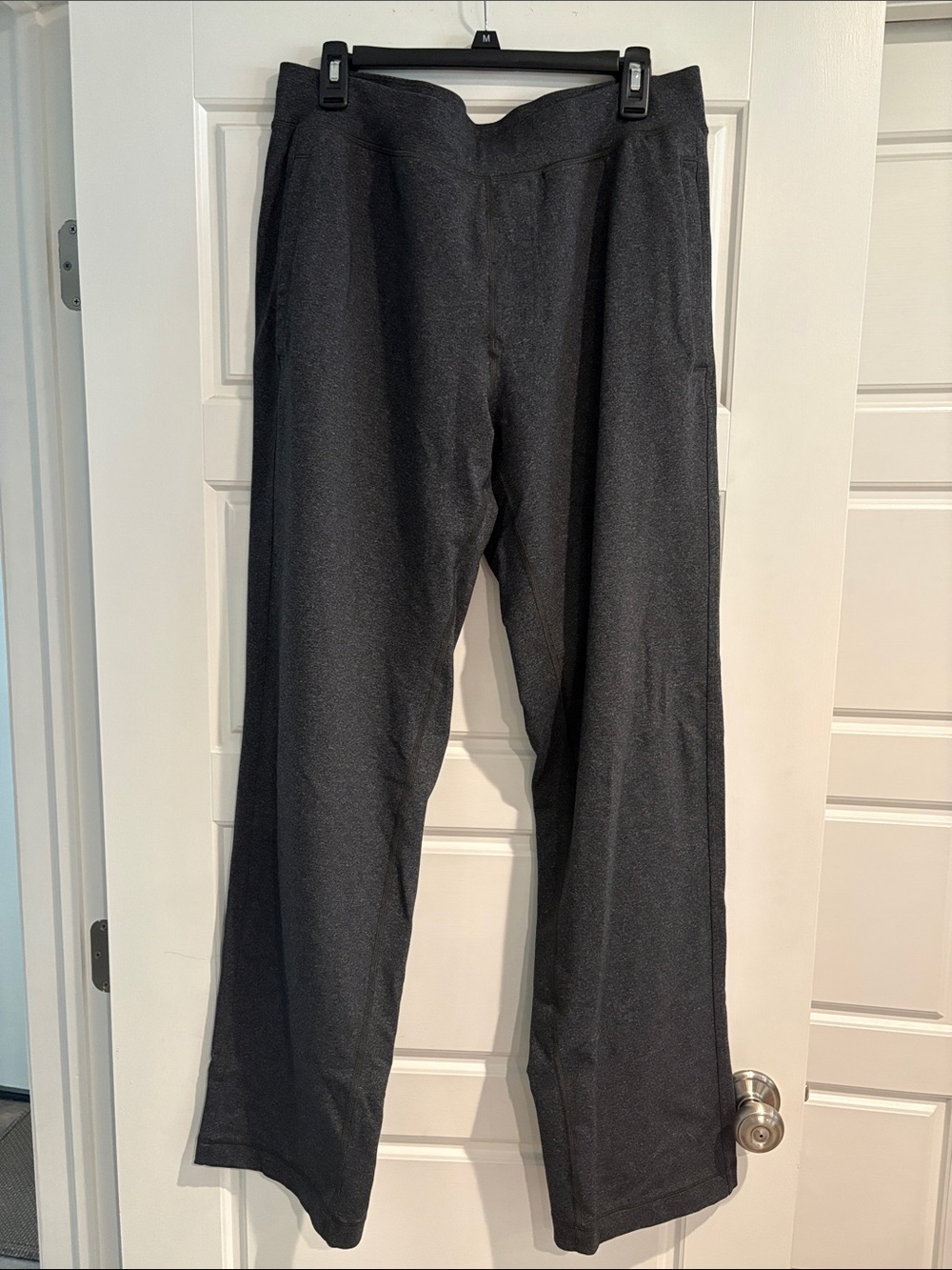 lululemon athletica Men's Black Wide-Leg Joggers